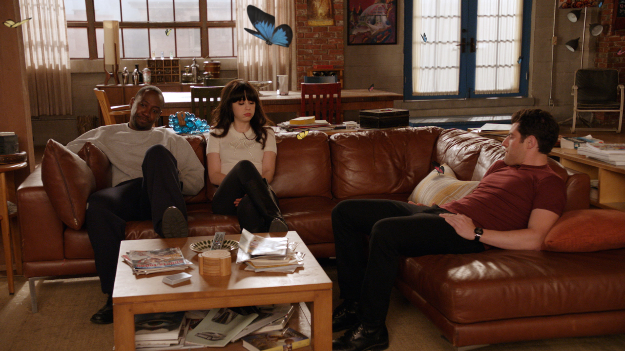 new girl living room