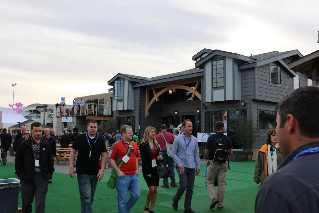 Factory Built home displayed at the International Builders Show