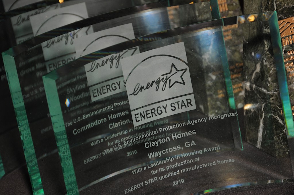 Energy Star awards for manufactured housing