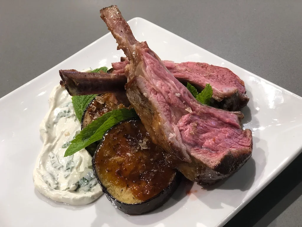 The sous vide process delivers perfectly cooked, edge to edge cooking