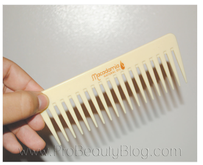 Macadamia Natural Oil Healing Oil Infused Comb