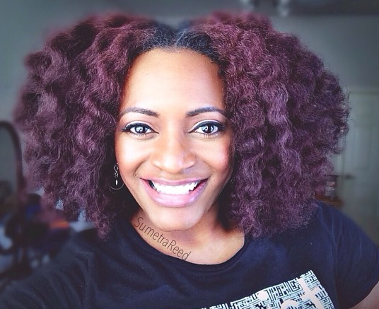 Twist out...100% natural....limited heat usage