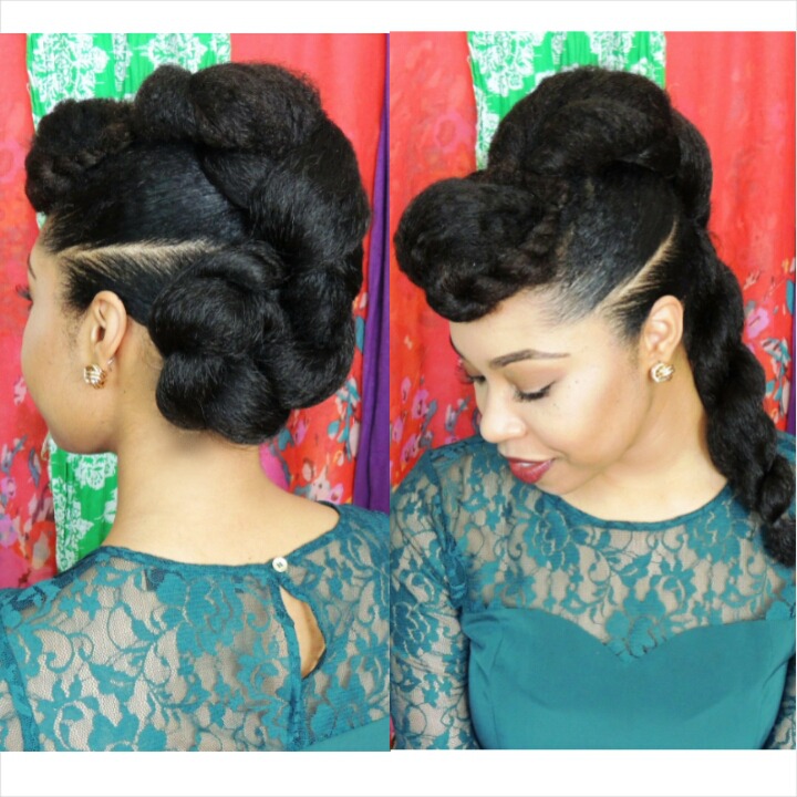 Simple & Easy Formal Hairstyles for Natural Hair — I am Team Natural