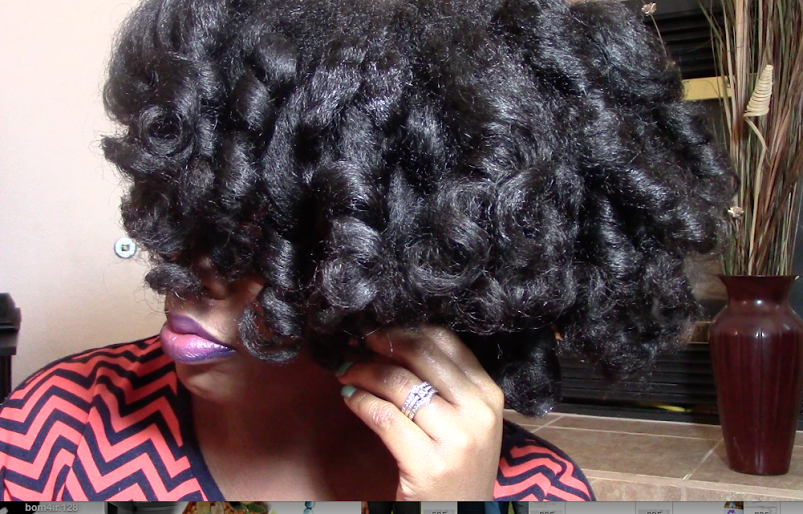 YouTube Tutorial: Large Perm Rod Set On Natural Hair — I am Team Natural