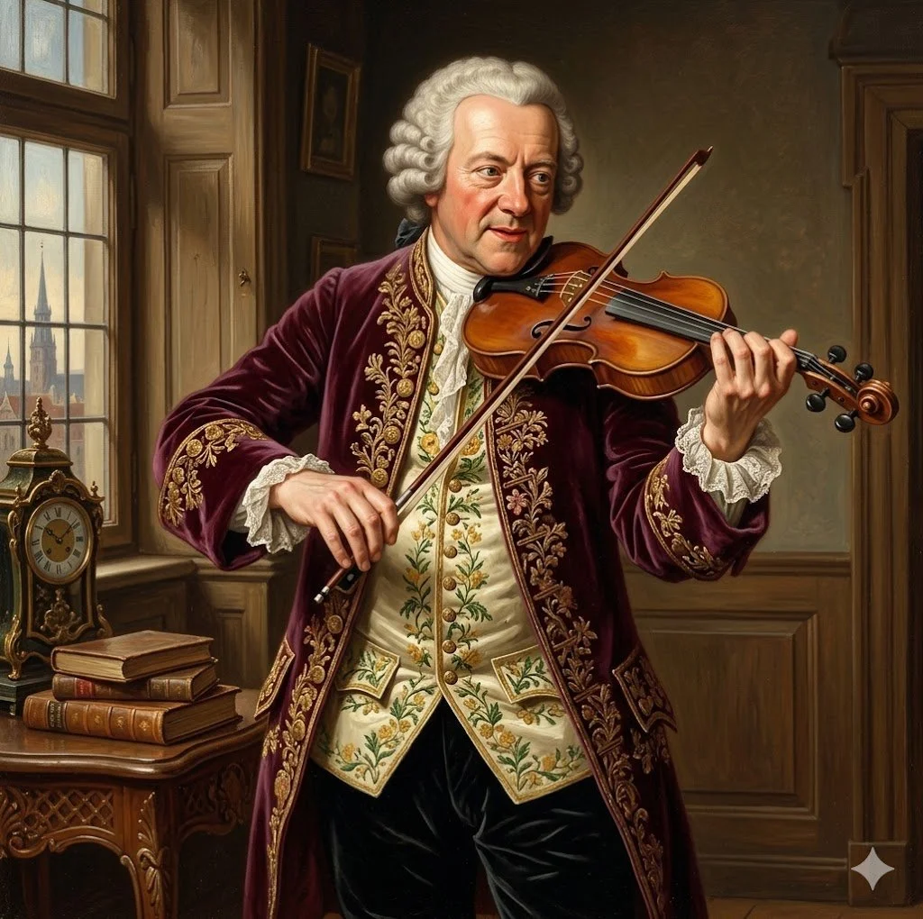 Telemann: 12 Fantasias for Solo Violinw
