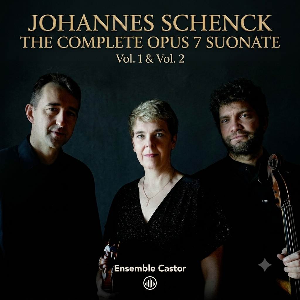 J. Schenk: Sonatas for violin, op. 7 • Ensemble Castor