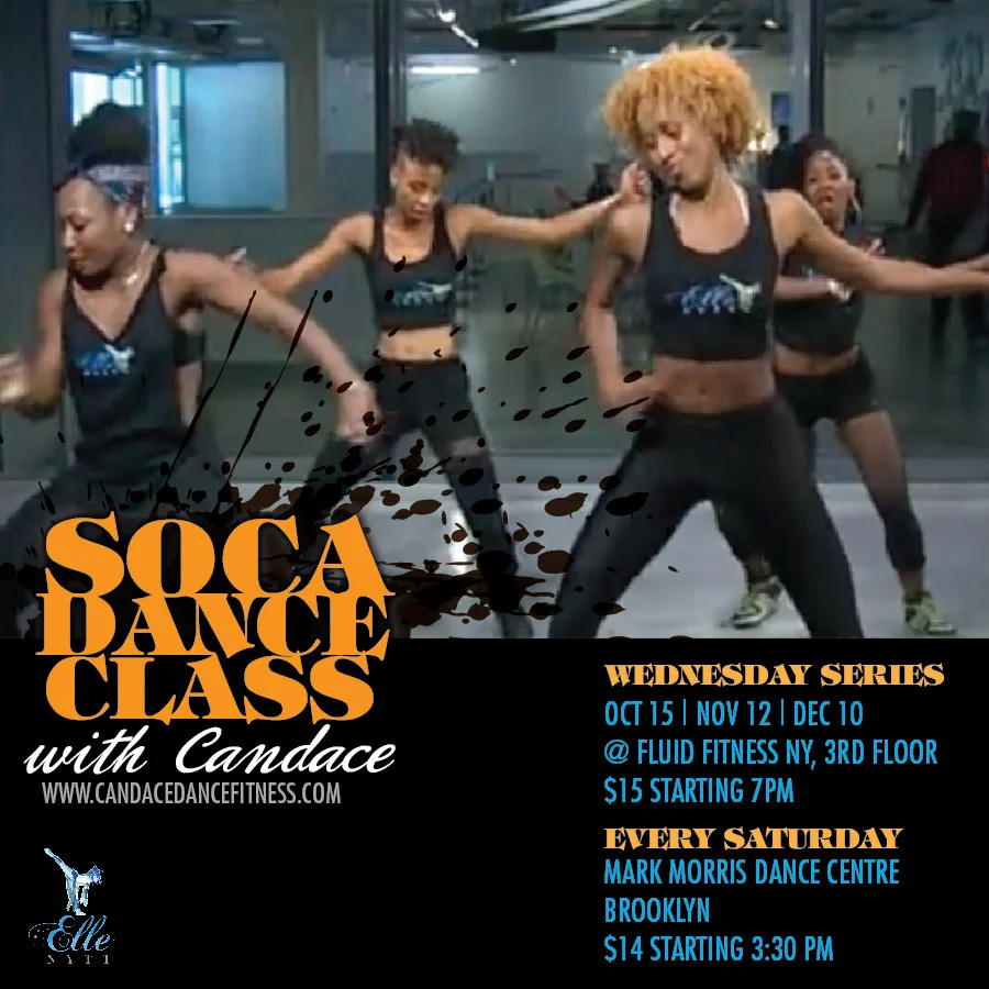 Elle NYTT Soca Dance Class at Mark Morris Dance Center