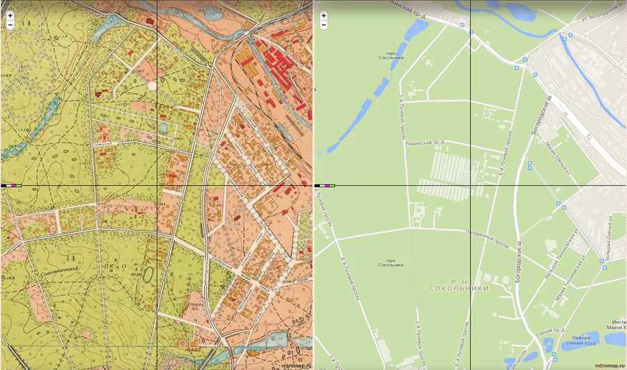 Sokolniki voor een na de Olympische Spelen van 1980