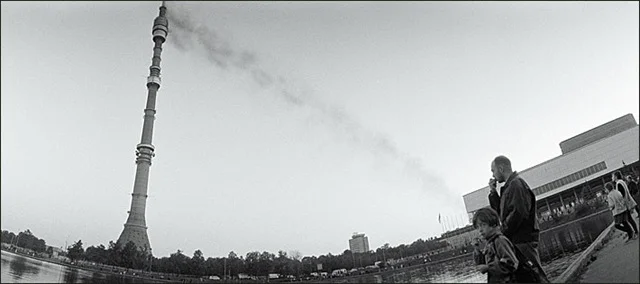 Brand in de Ostankino TV-toren, 2000