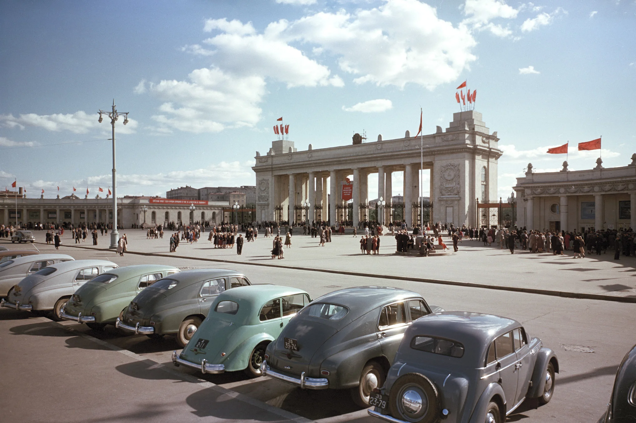 Moskou, Park Koeltoery, 1956