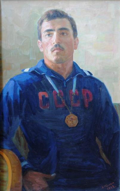  V. Gortsjakov - Portret van A. Alijev (1962) &nbsp;(6) 