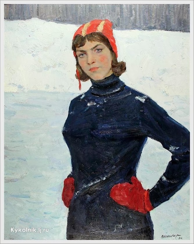  V. Nepostajev - Sportvrouw (1964) 