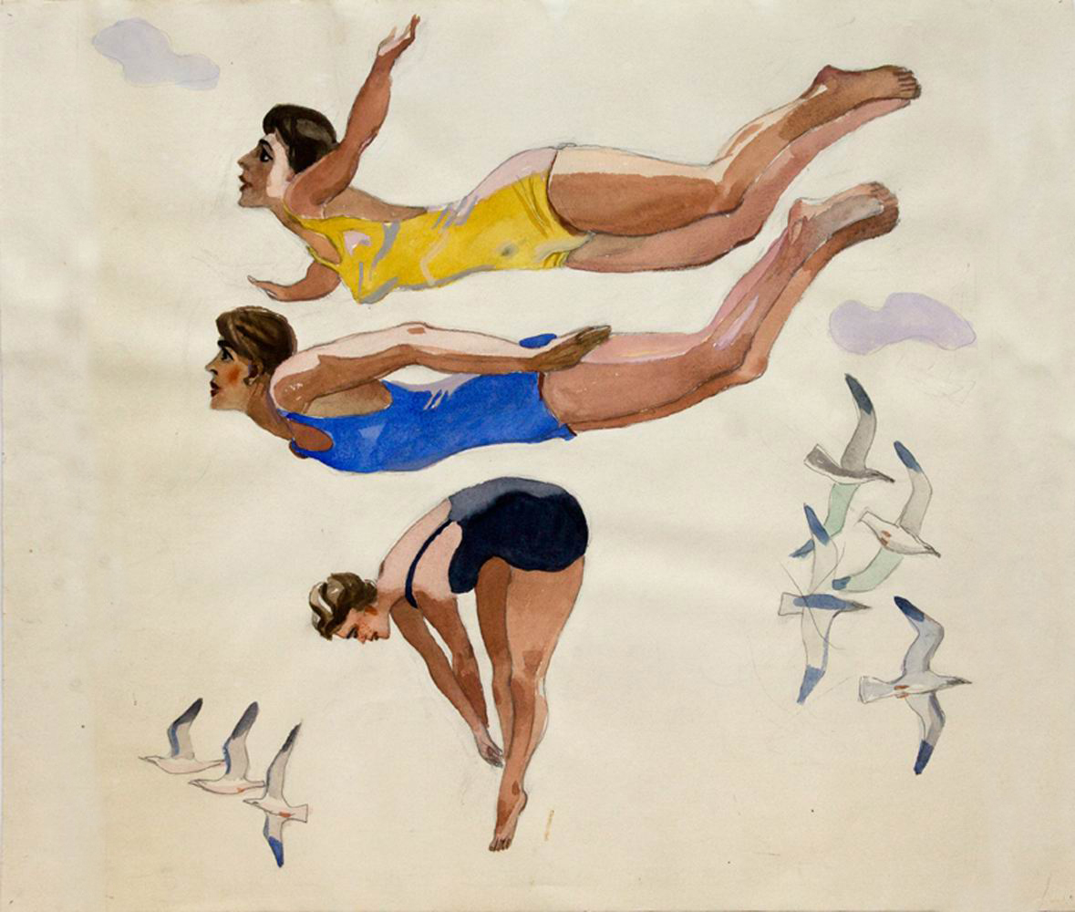  A. Denejka - Sprongen in het water (1937) &nbsp;(3) 