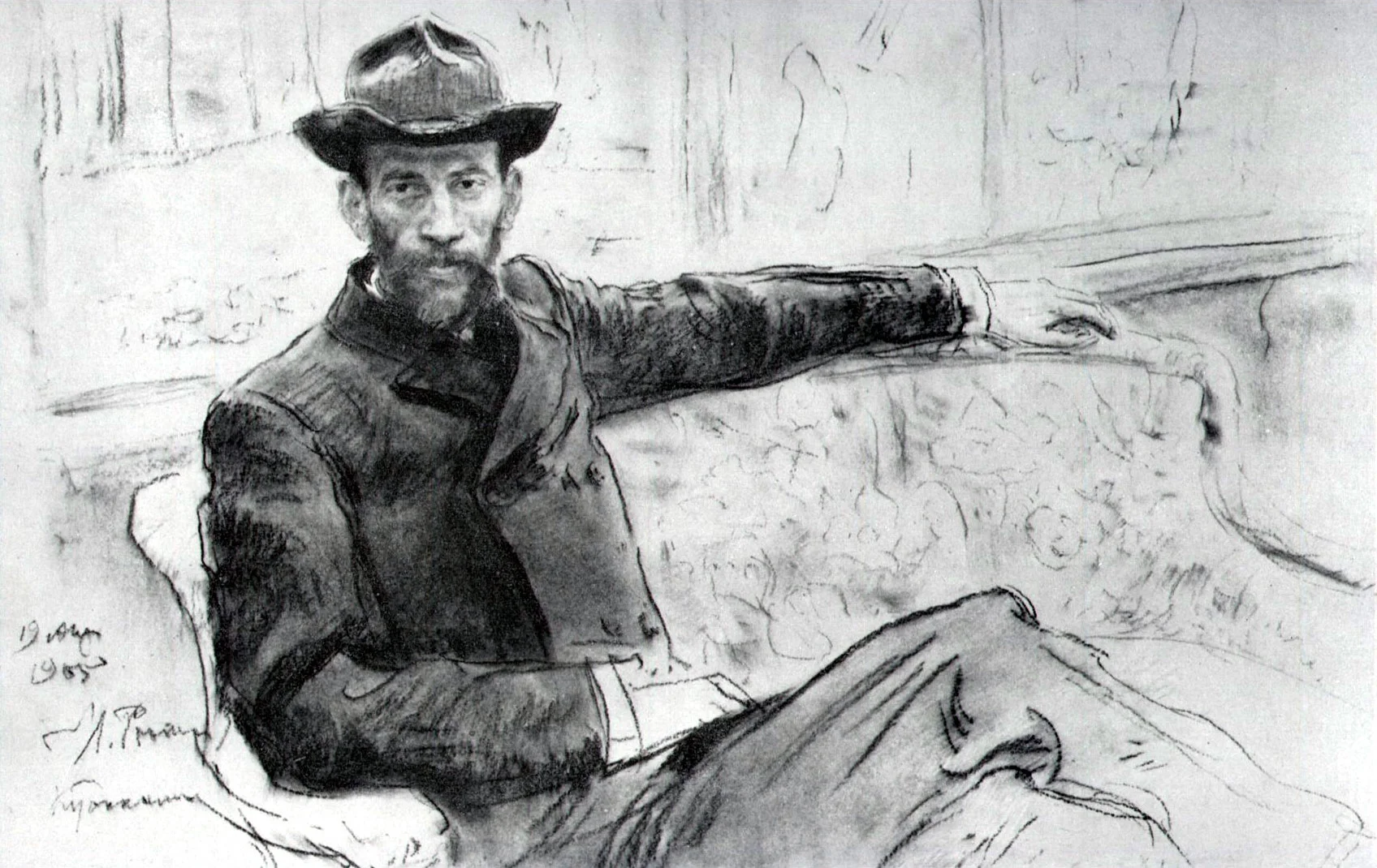 Ilja Repin - Lev Lvovitsj Tolstoj