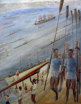 Carnaval op de rivier de Moskva. (1932)