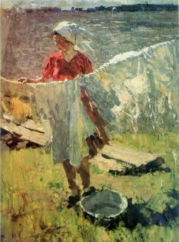  Sergej Tkatsjev - Een winderige dag (1957) 