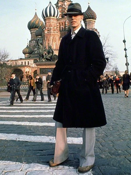 David Bowie on Red Square, 1976