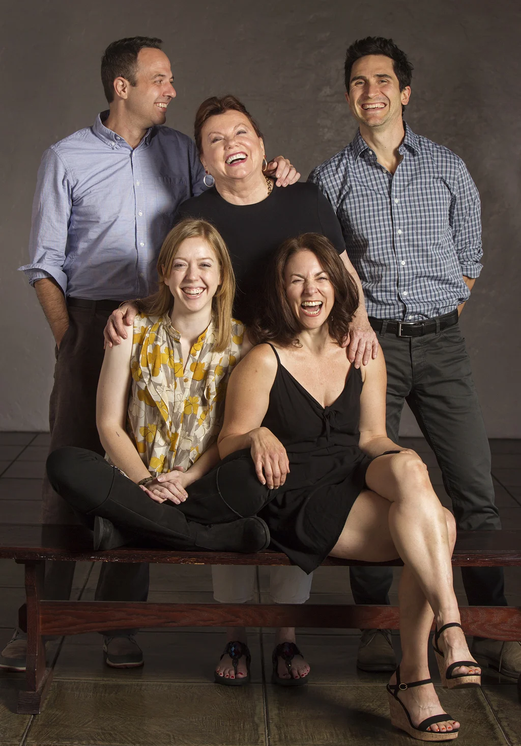 Cast of Chapter Two and Marsha Mason