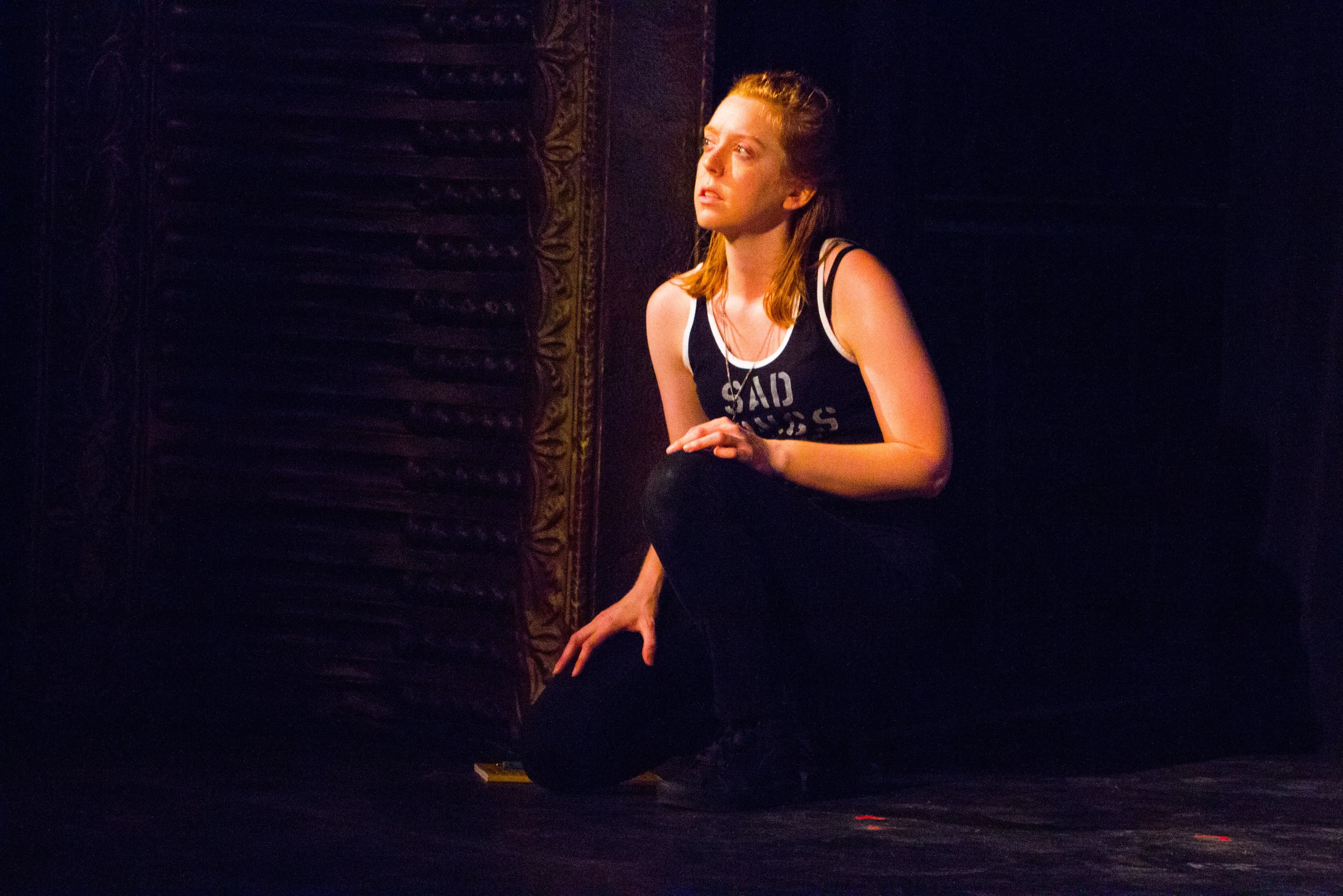 Blair Baker as HAMLET