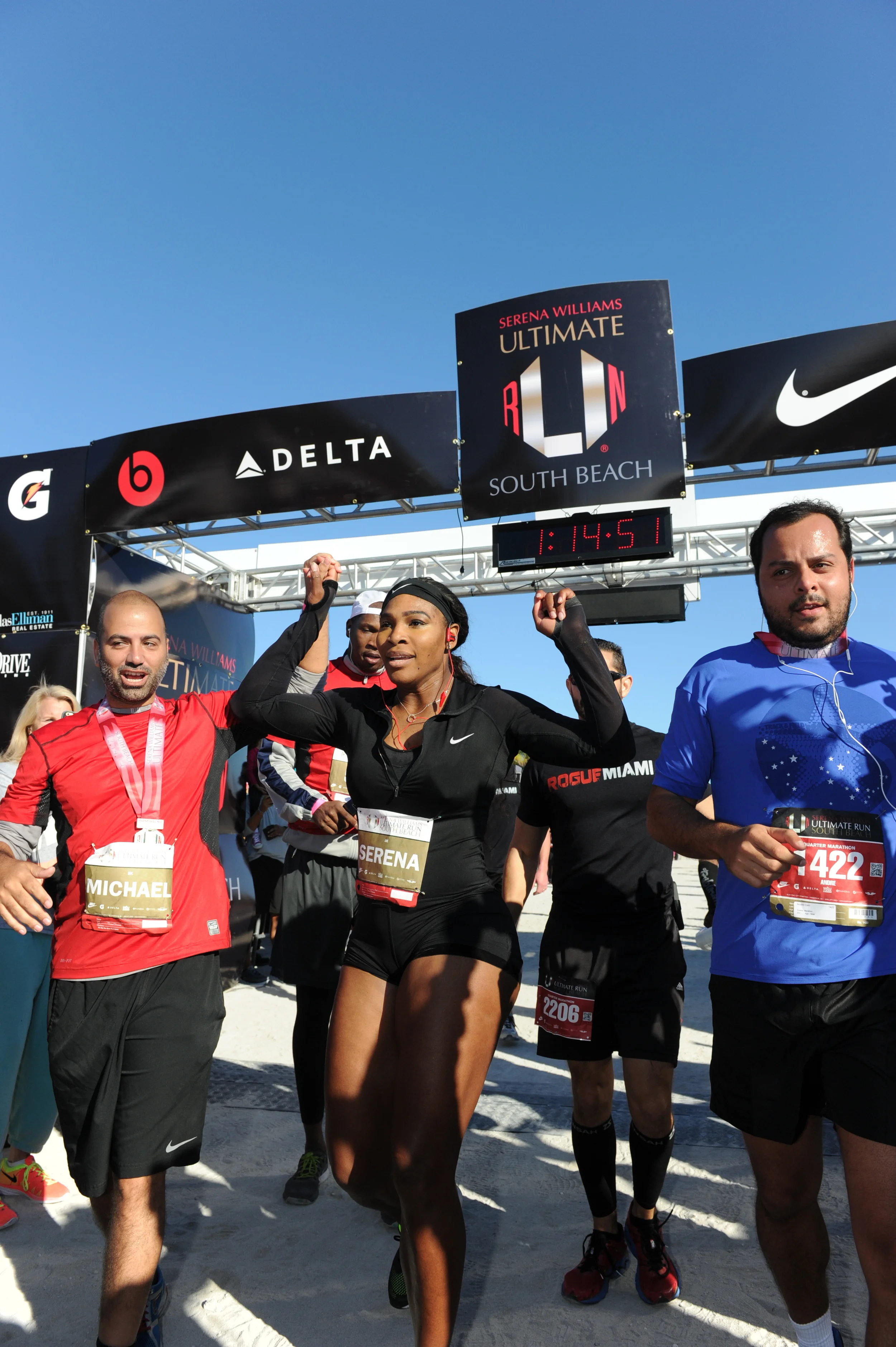 Serena finishing QM2.JPG