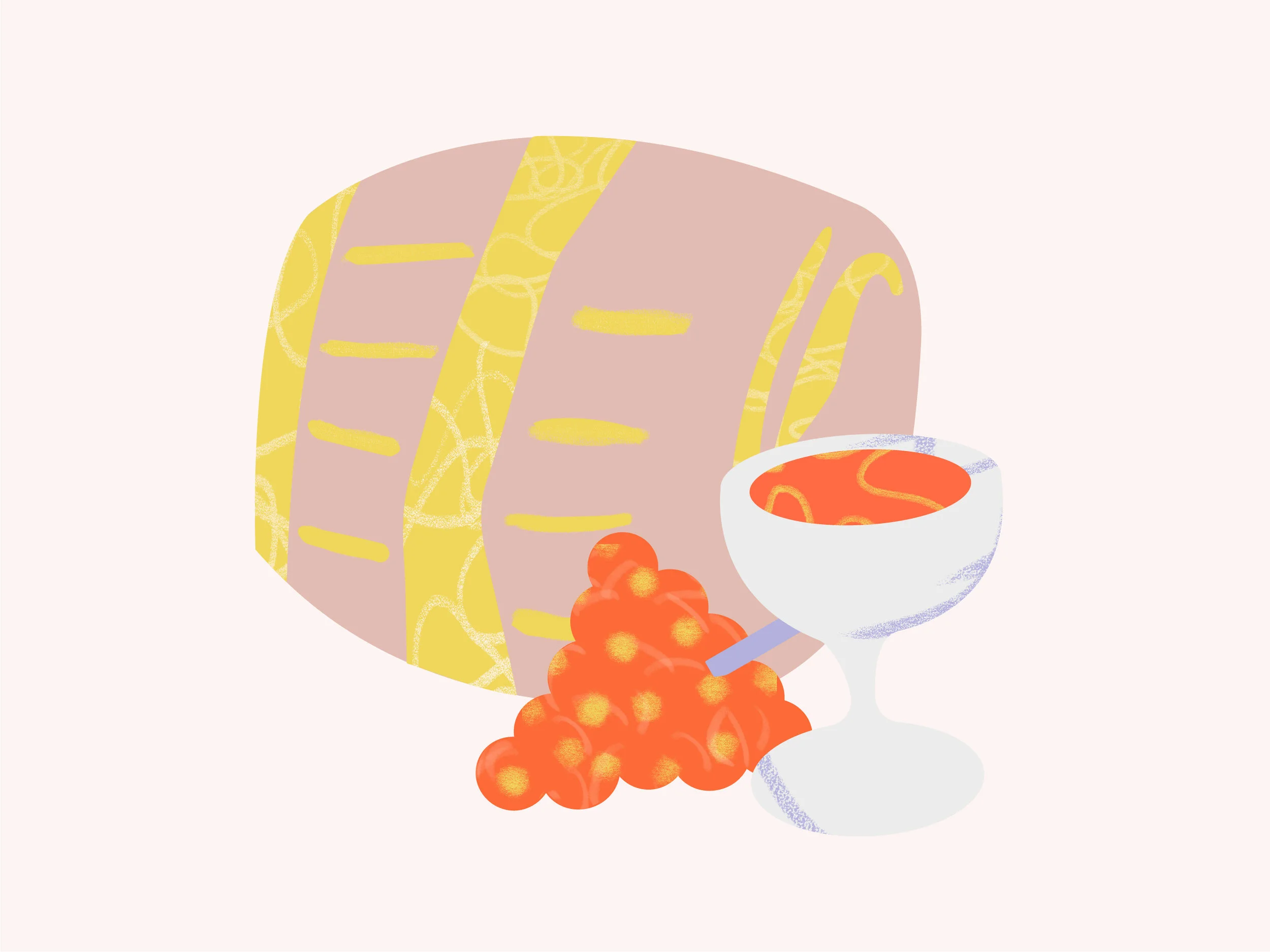 In small barrel there's good wine