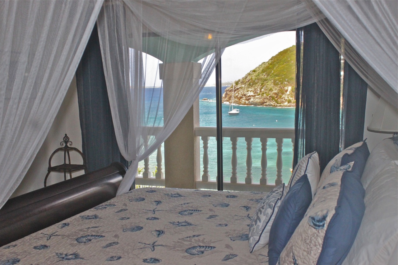 Beachfront villa St John Virgin Islands for bedroom