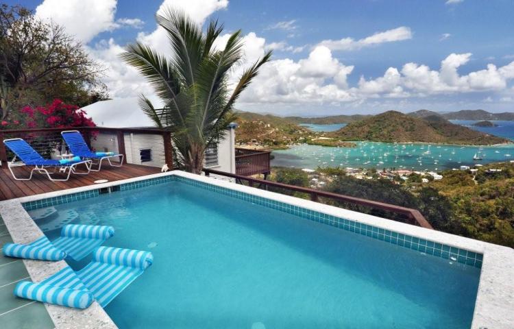 Even at well below the average sold price of a home on St John, one lucky buyer got into to this home for just $800,000 with huge views, a great pool and a masonry built home. Deals are out there!