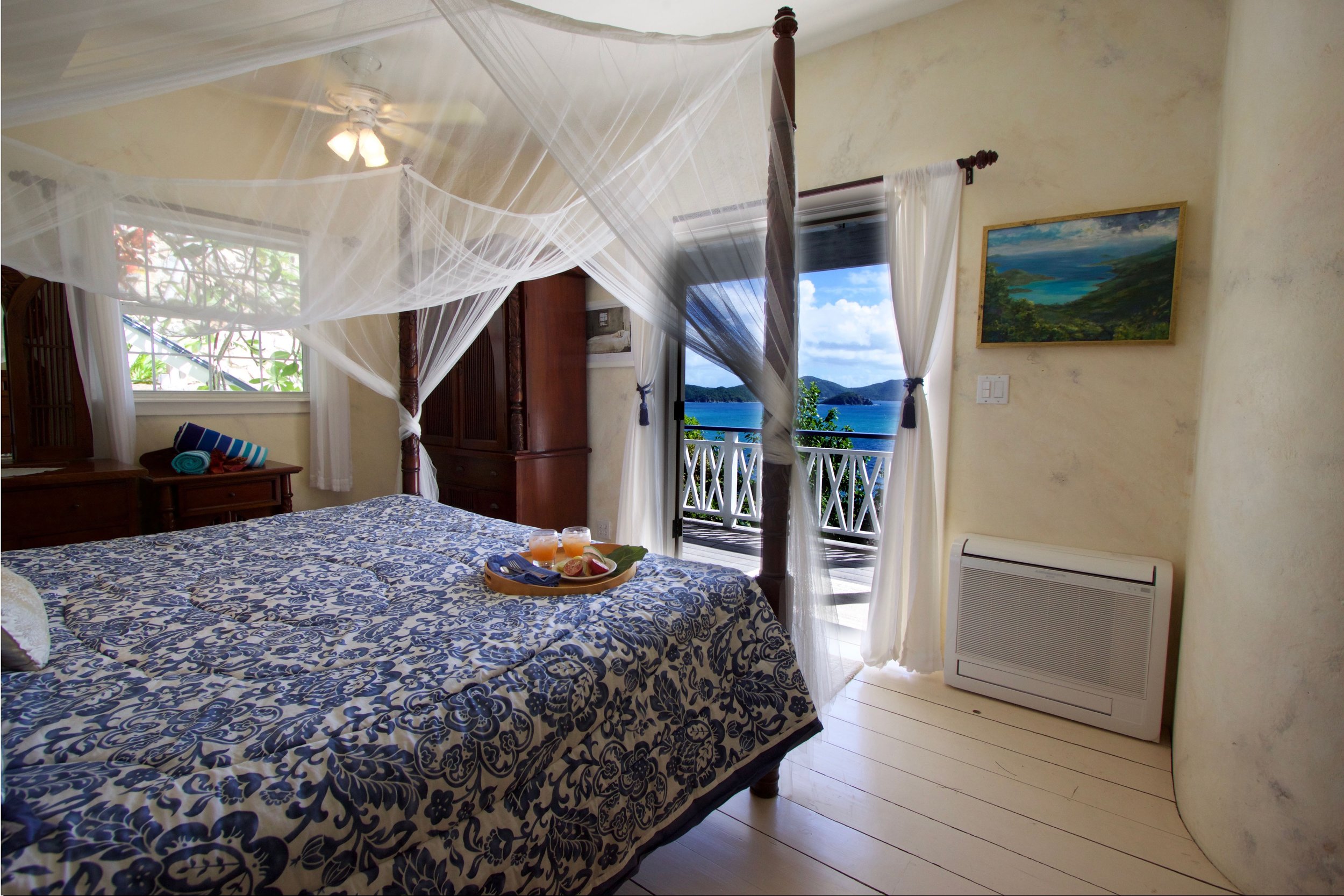 Sea Rock 2 bedroom St John villa with view of ocean