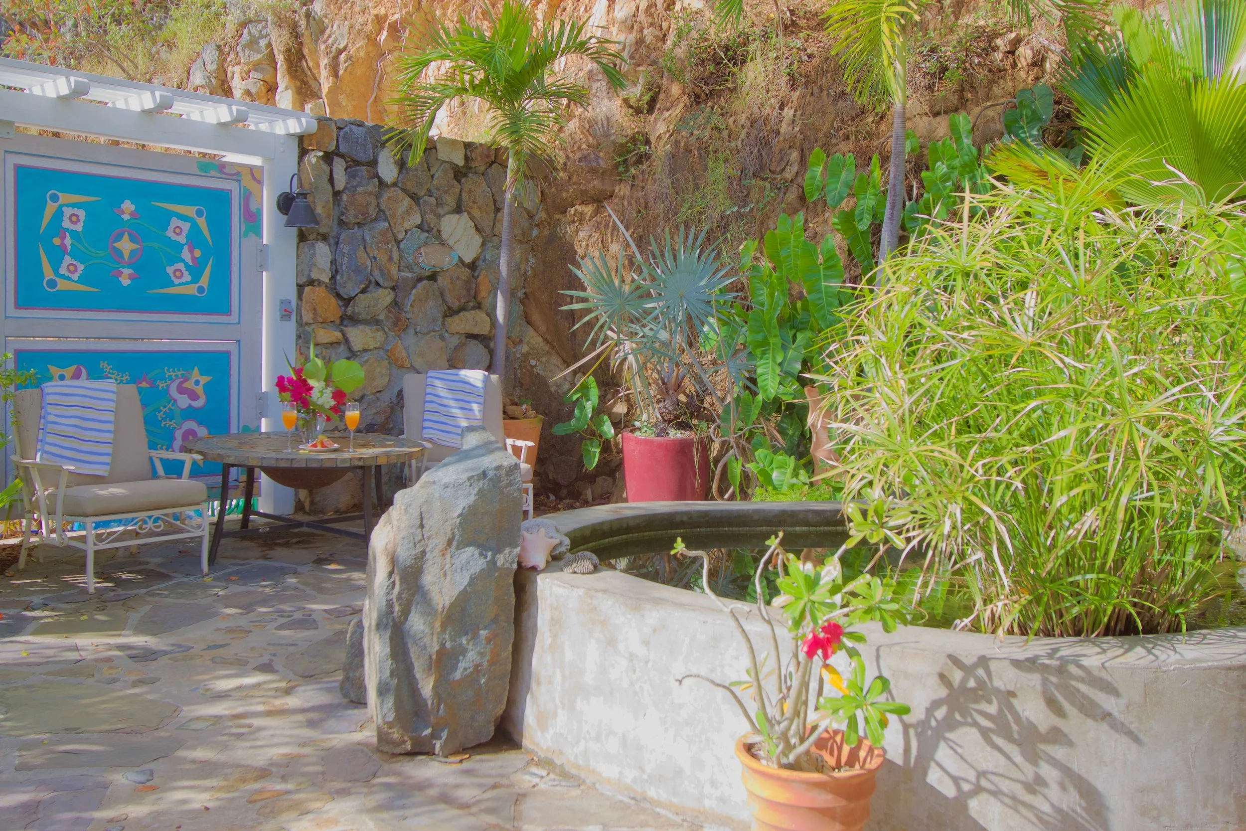 Sea Rock - Virgin Islands Villa patio 2