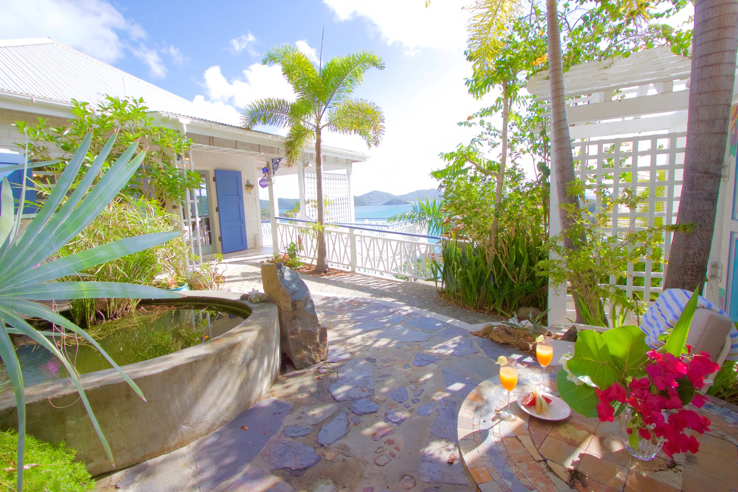 Sea Rock - Virgin Islands Villa patio