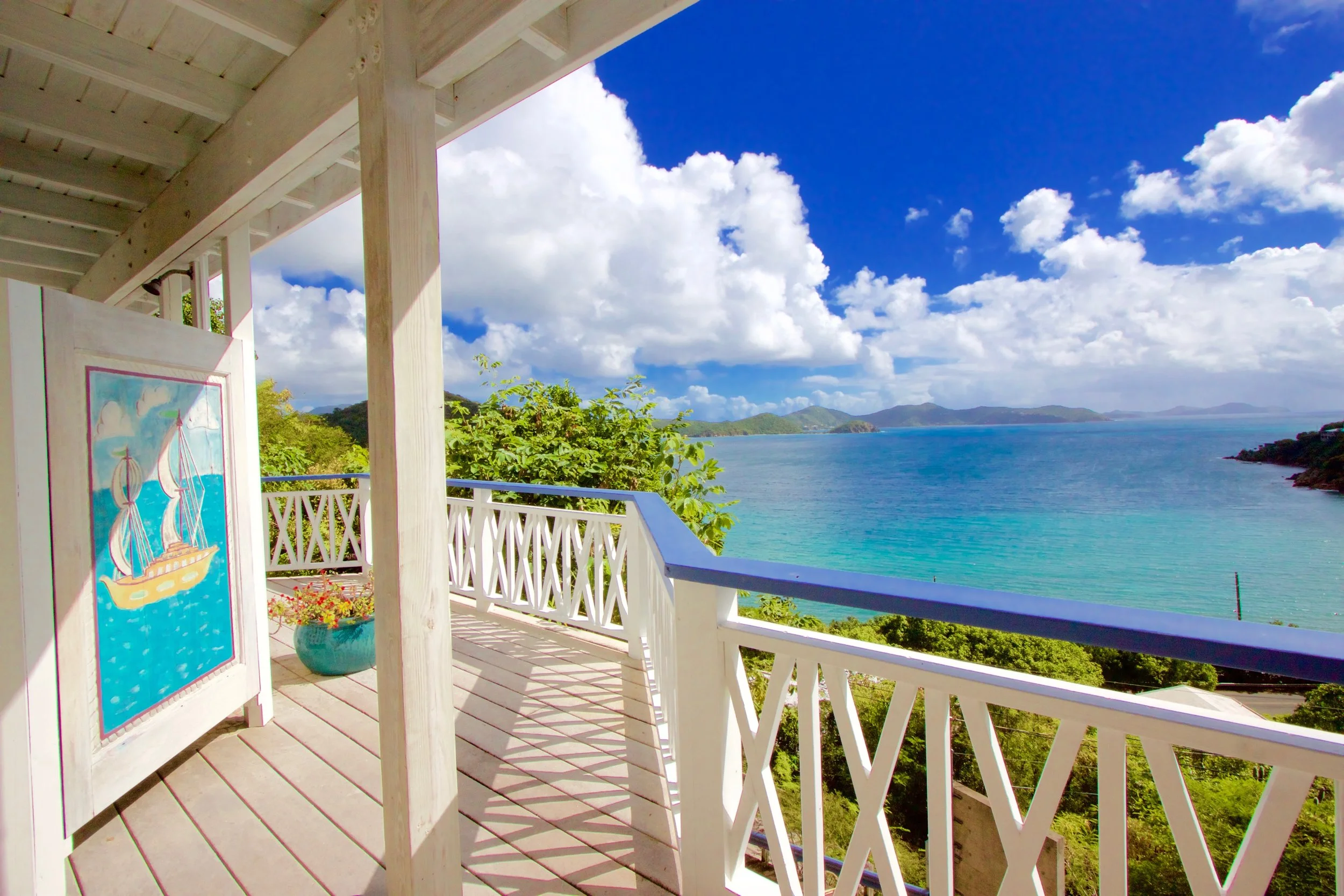 SeaRock St John Virgin Islands Villa View