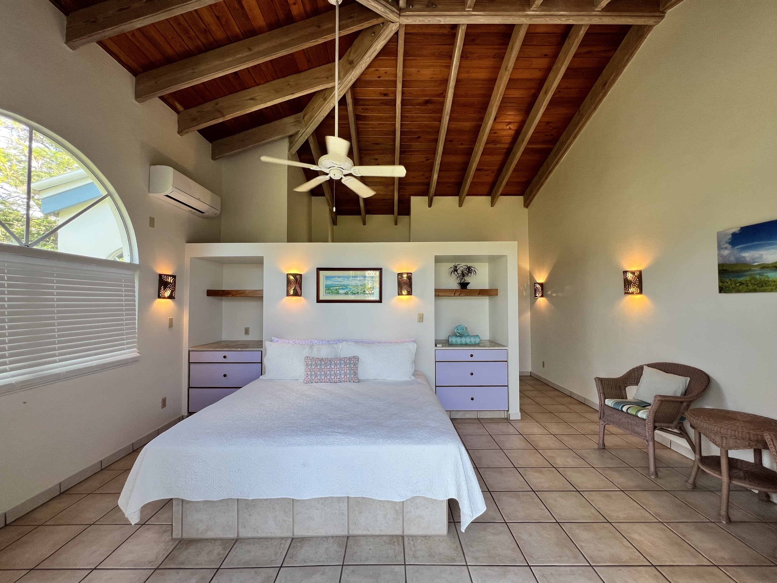 Upstairs bedroom with huge ceilings.jpg