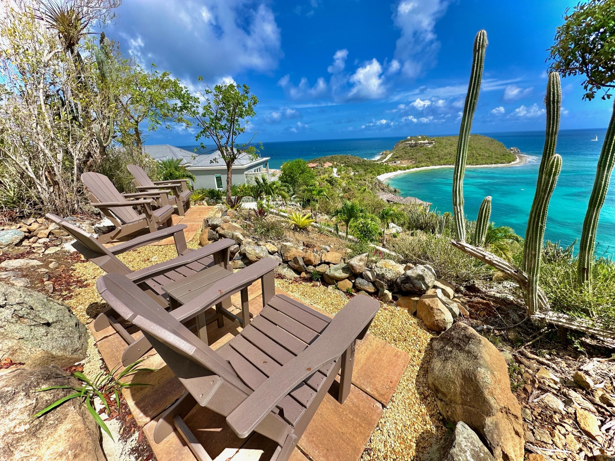 driftwood villa private lookout spot with short trail for sunsets.JPG