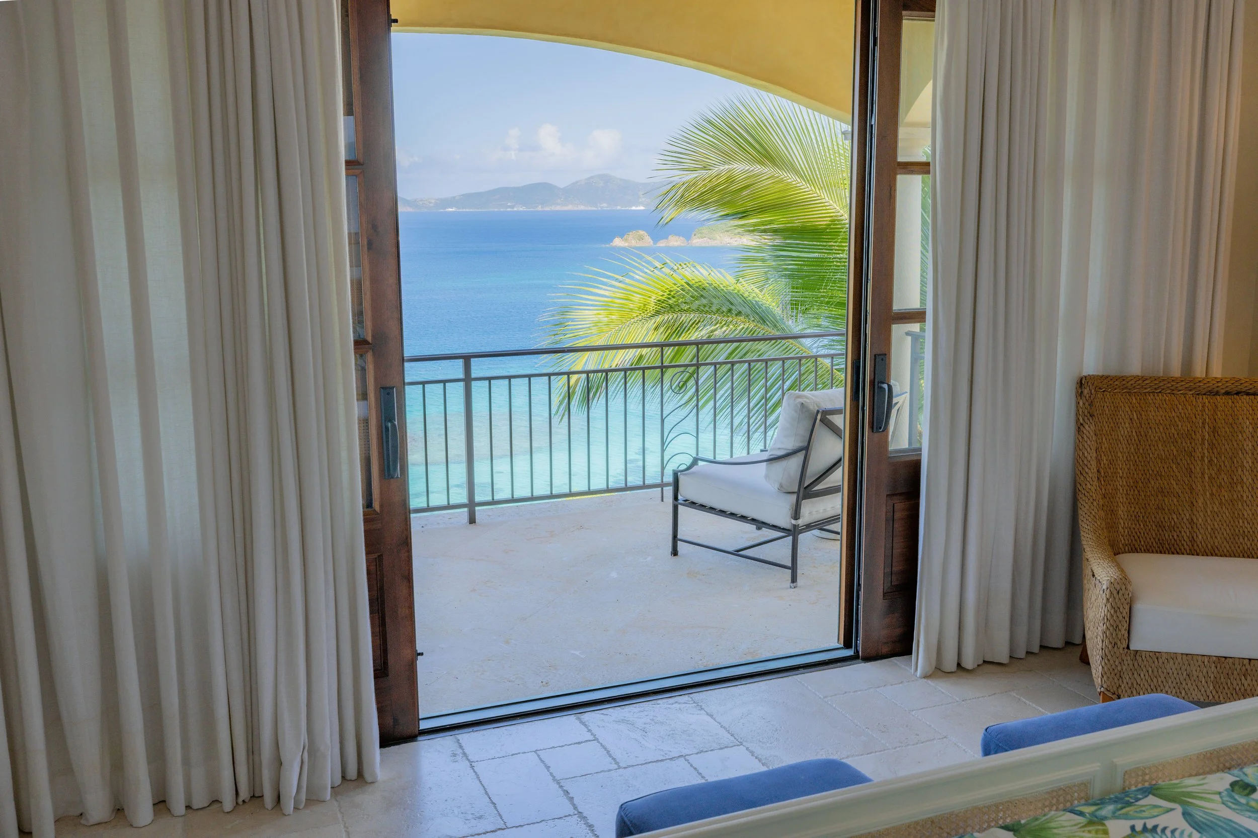 Private patio with the best views