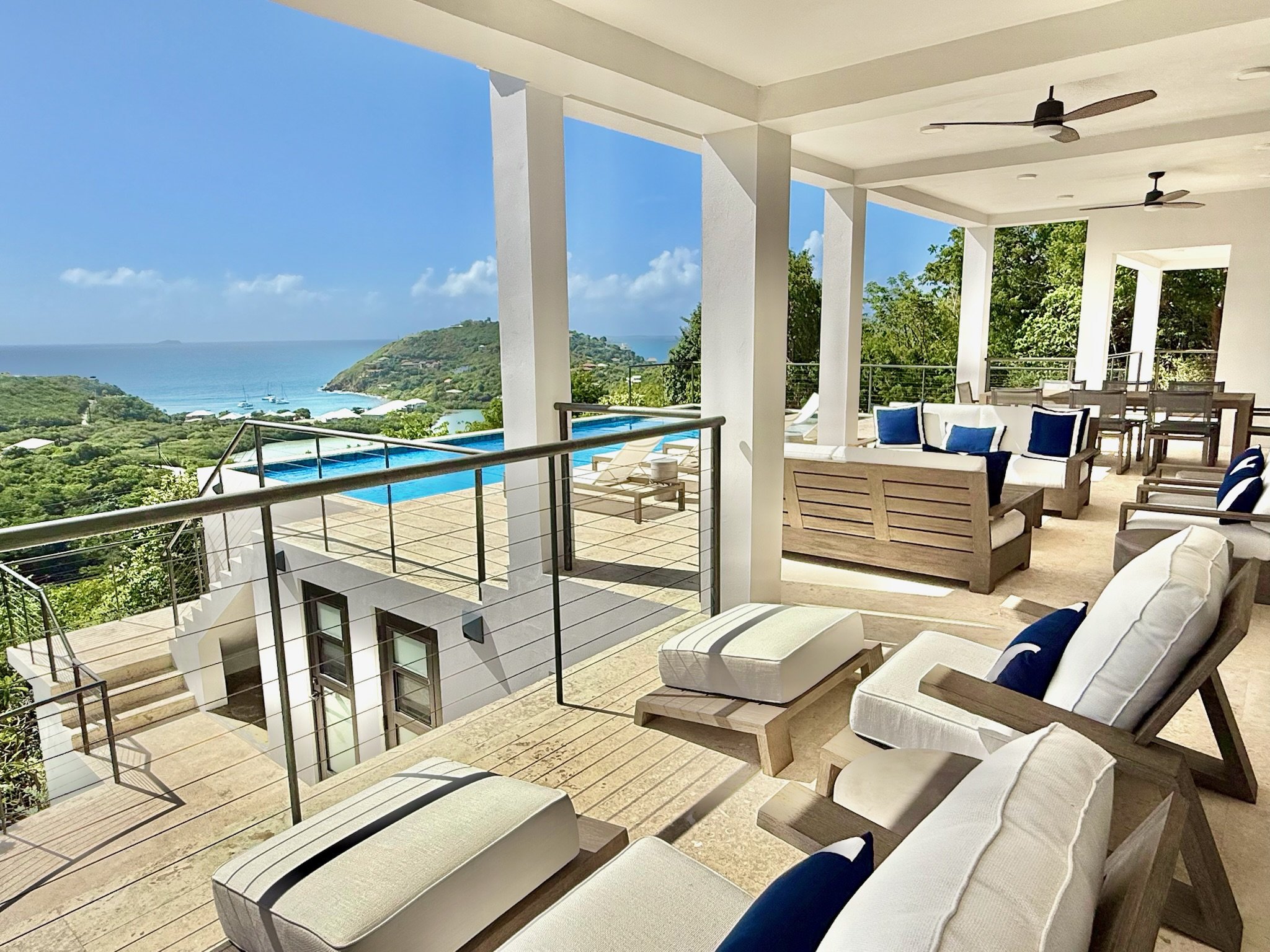 Pool deck from king suite 1