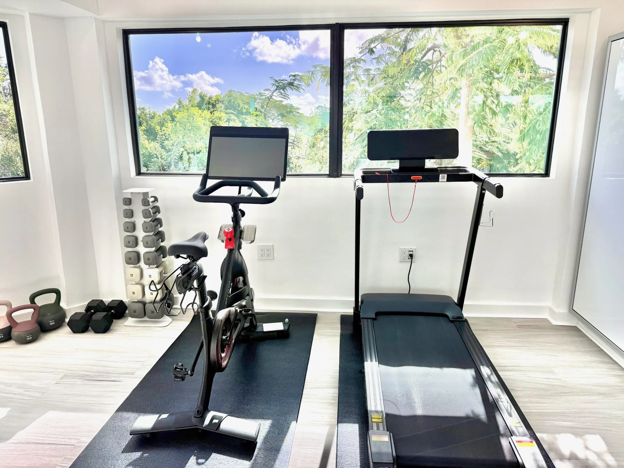 Villa Panache gym equipment