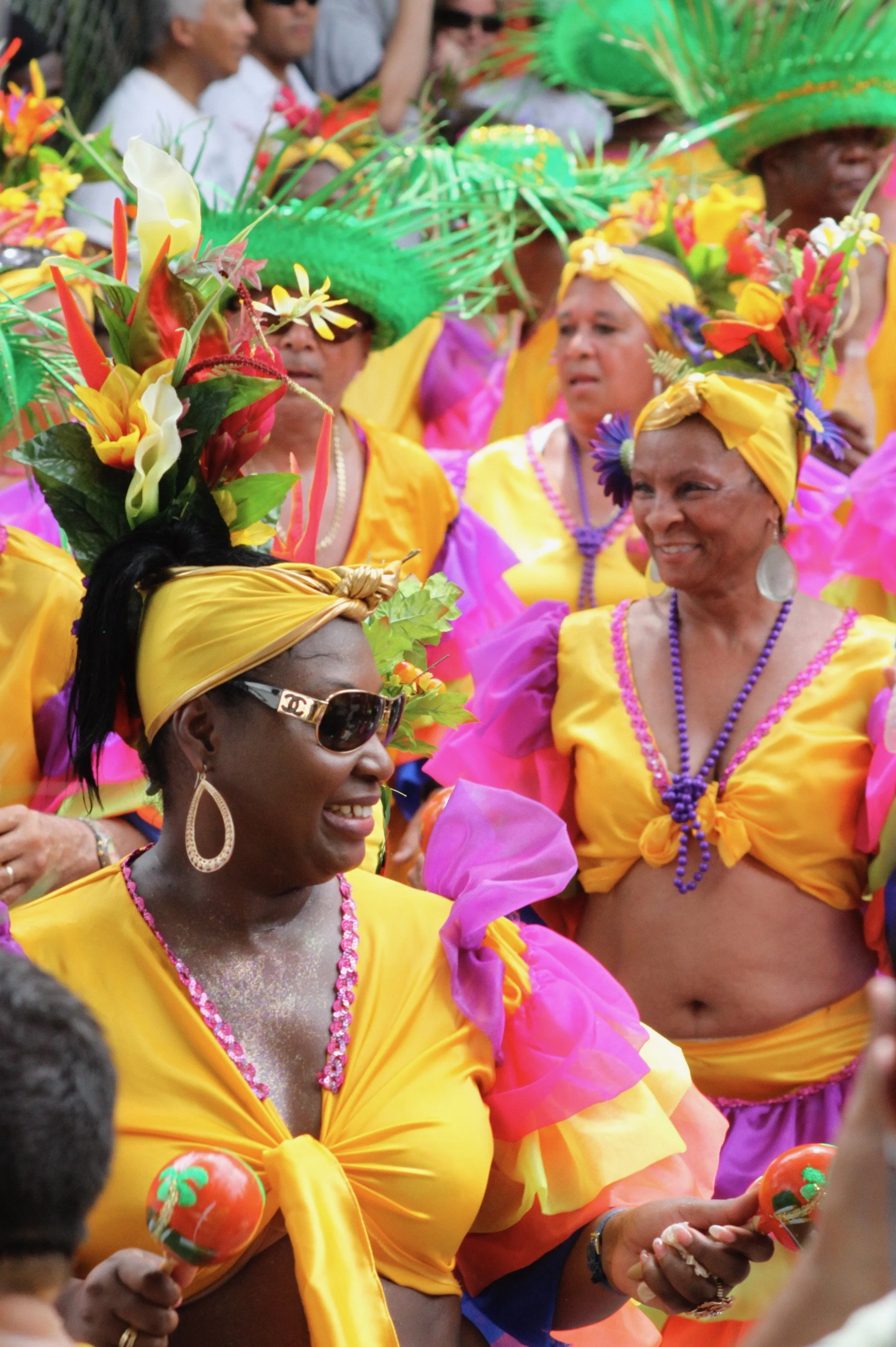 Colorful St. John Carnival celebration in Cruz Bay