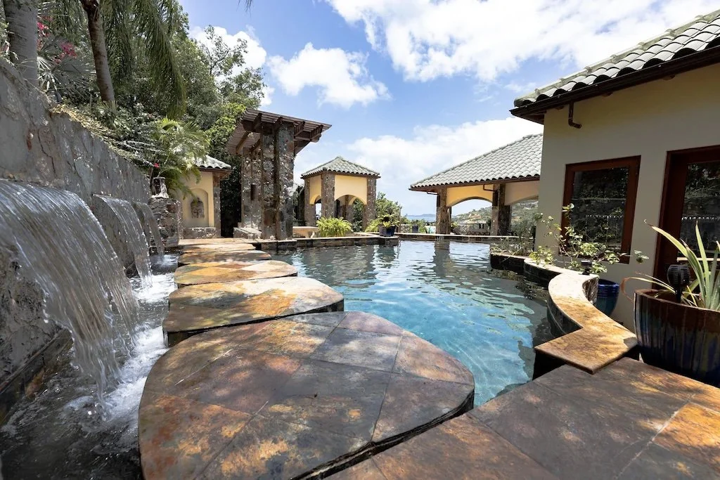 L’Autre Monde estate overlooking Great Cruz Bay