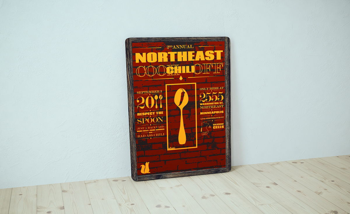 Northeast MPLS Chili Cook-Off - poster design