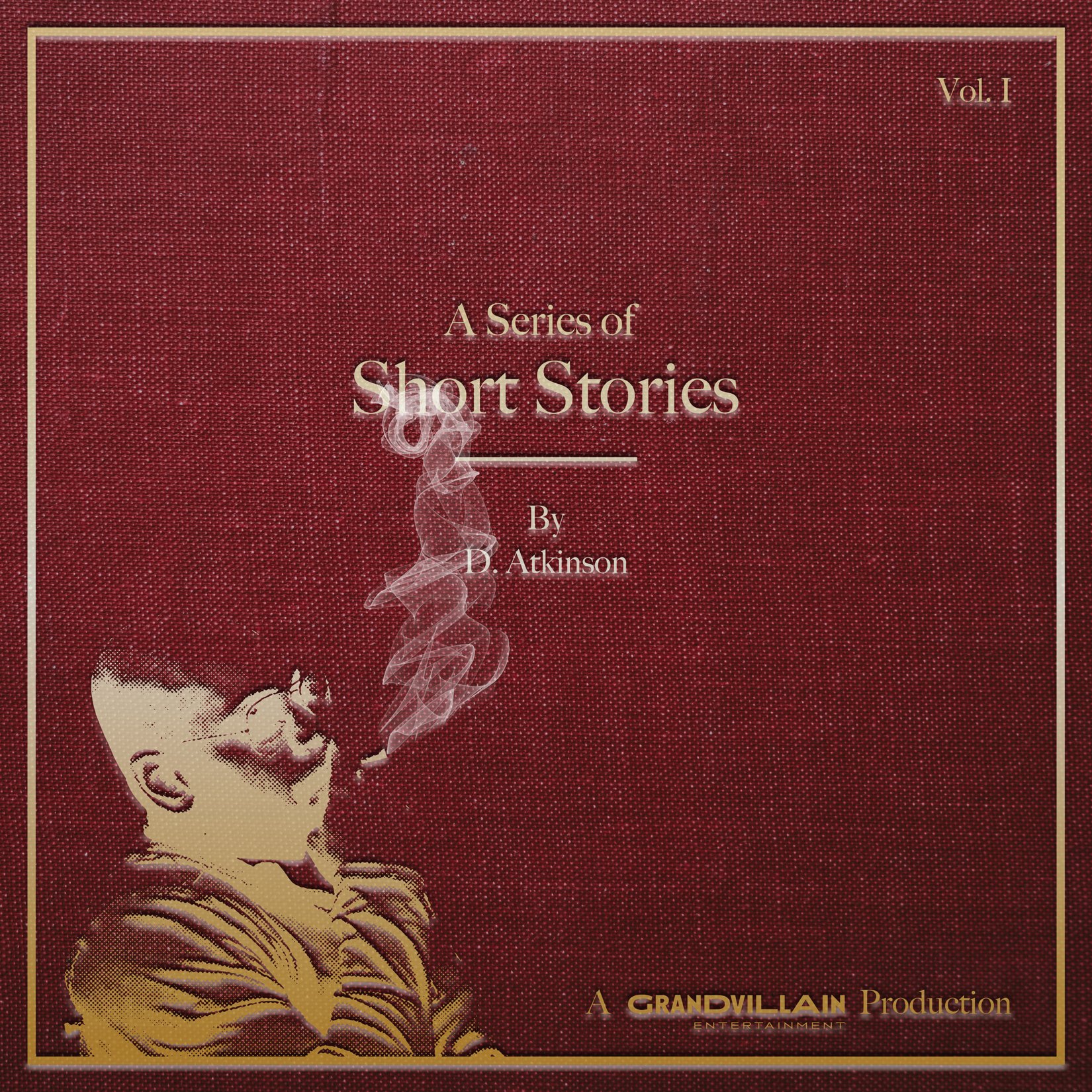 A Series of Short Stories By D. Atkinson // Album Cover Art Design