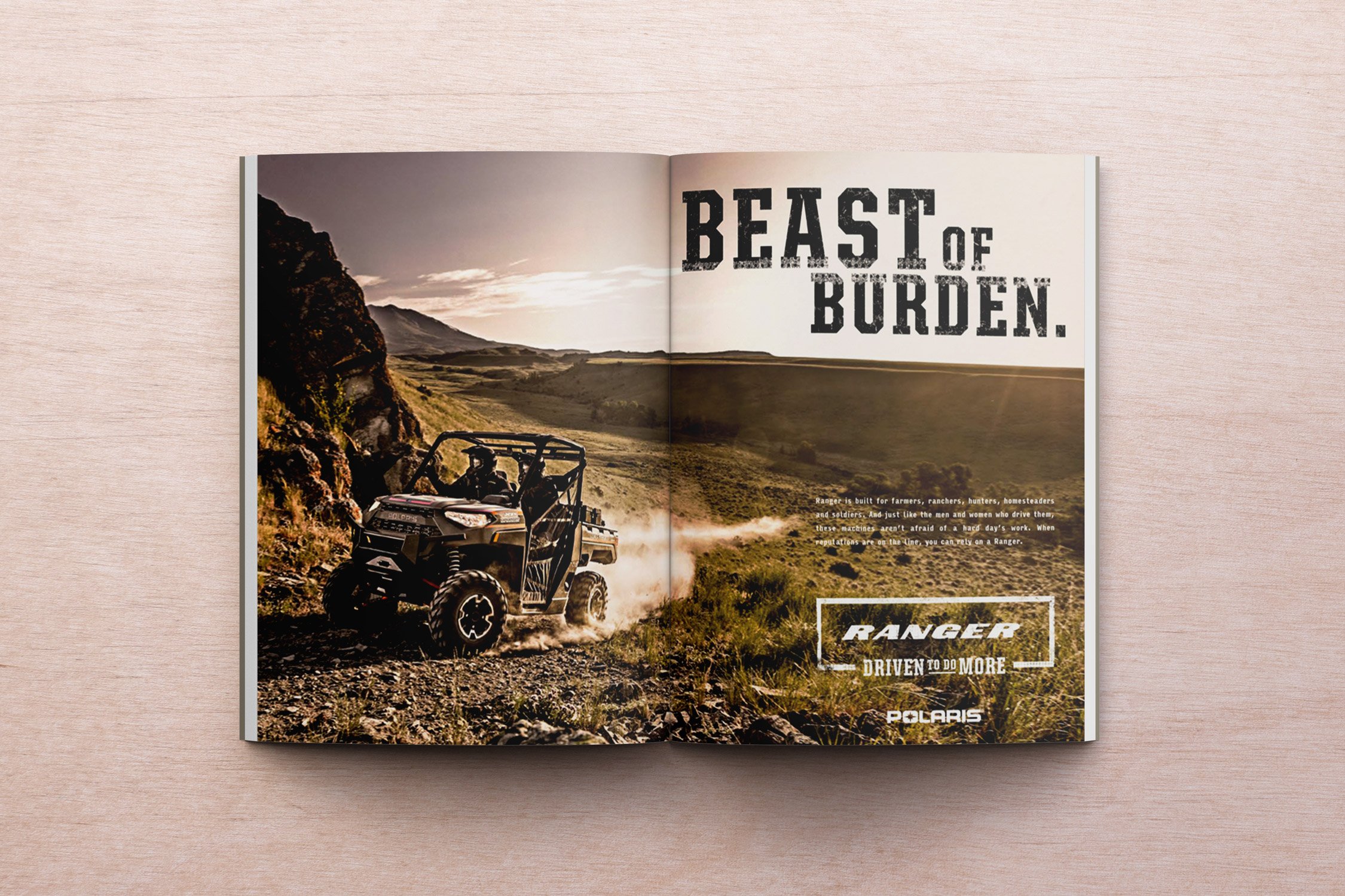 Polaris Ranger - Beast Of Burden  // Art Direction & Design