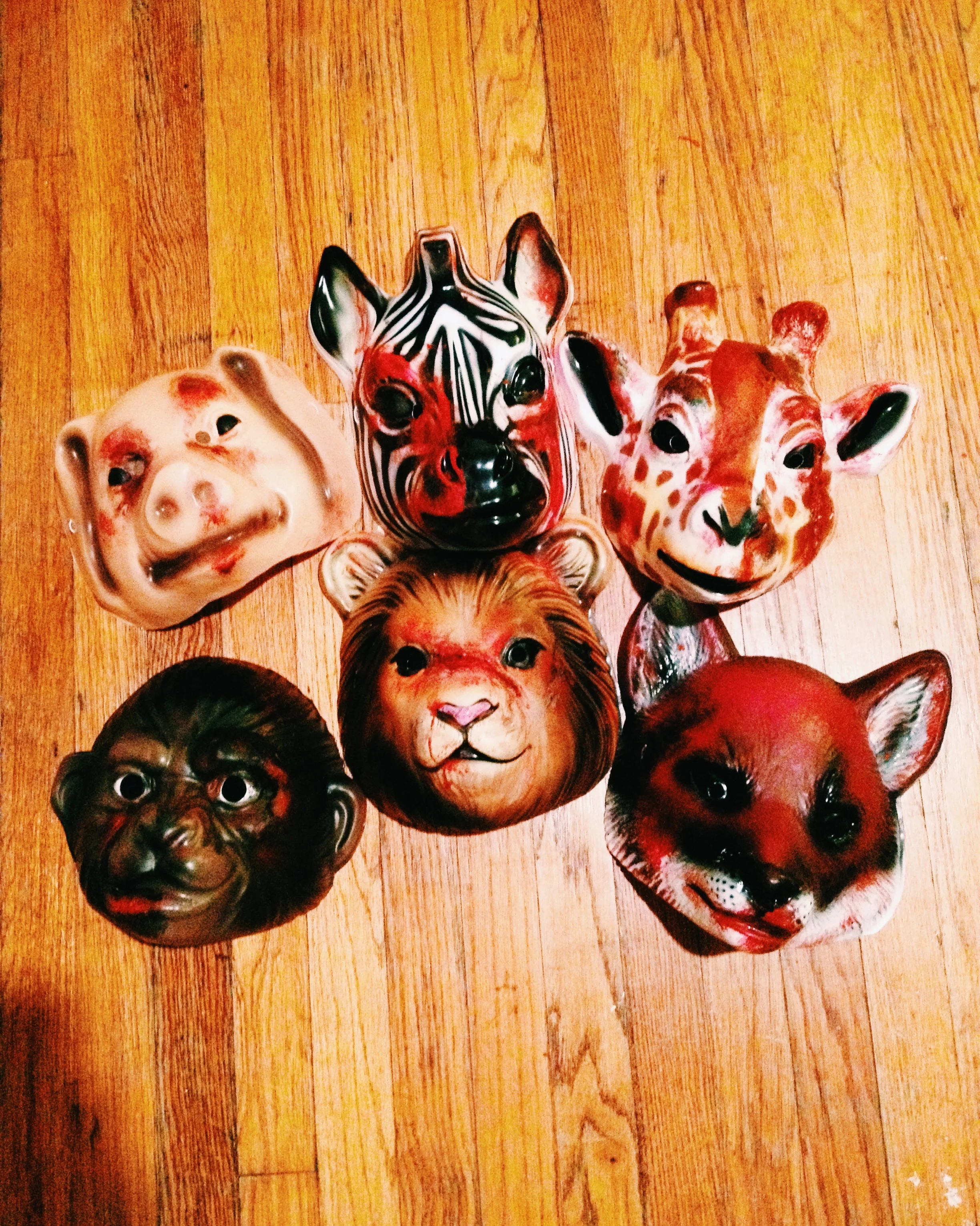 I don't wanna be buried in a pet cemetery! Masks "beat up" by me!