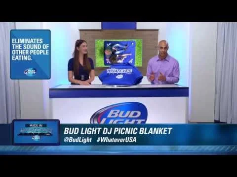 Bud Light - "Home Shopping" - DJ Picnic Blanket | Made in Whatever, USA