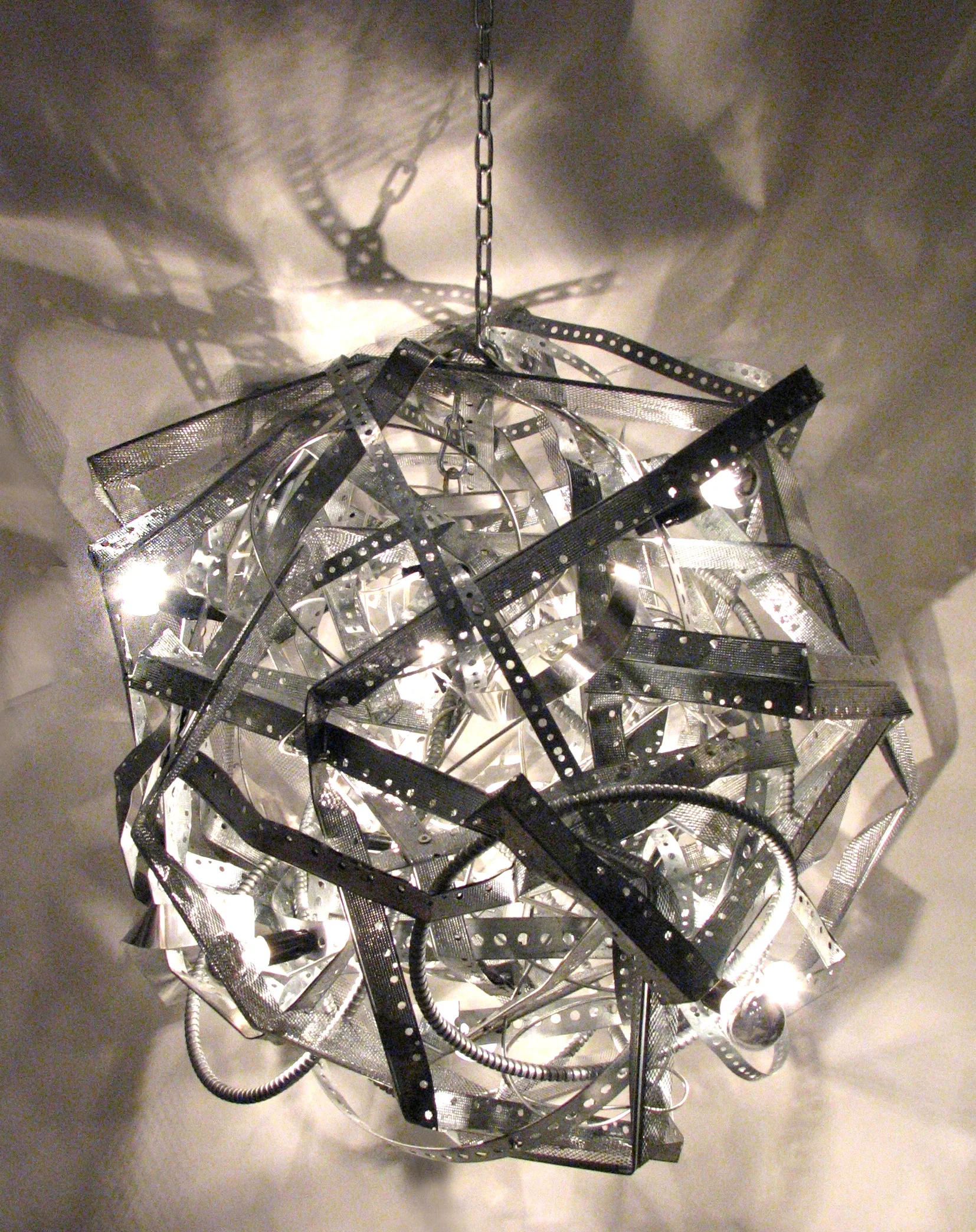    Nest,&nbsp;  building supply light sculpture 