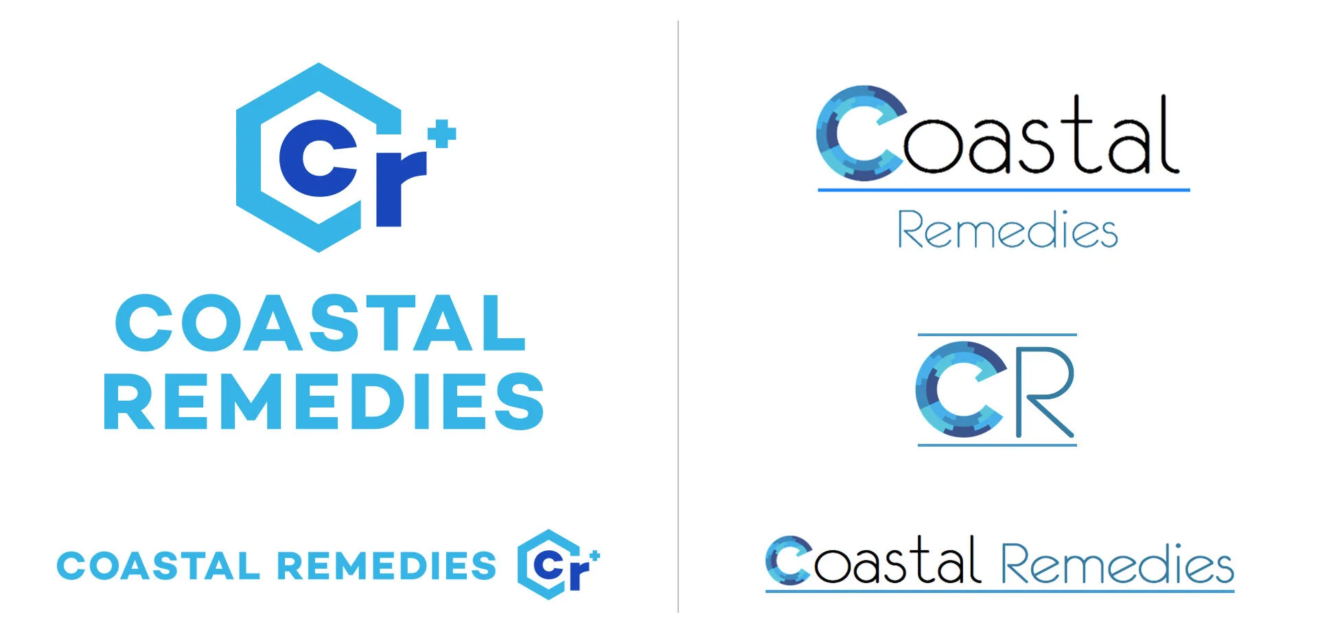 New Logos (Left) // Original Logos (Right)