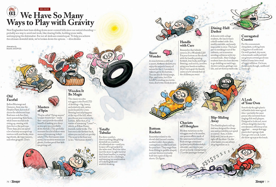 Art Direction: Lori Pedrick Illustration: Mark Brewer