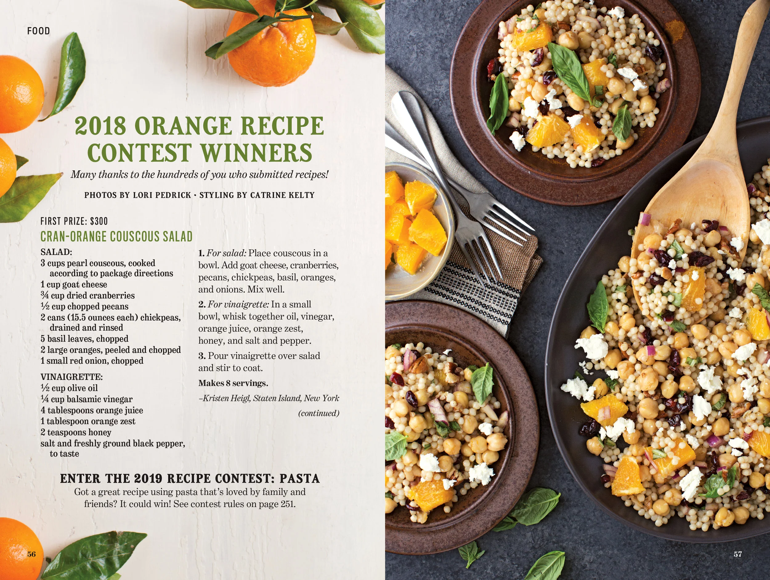 OFA Recipe Contest 2018