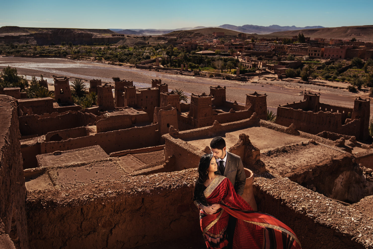 shot at Ouarzazate at the Ait Benhaddou