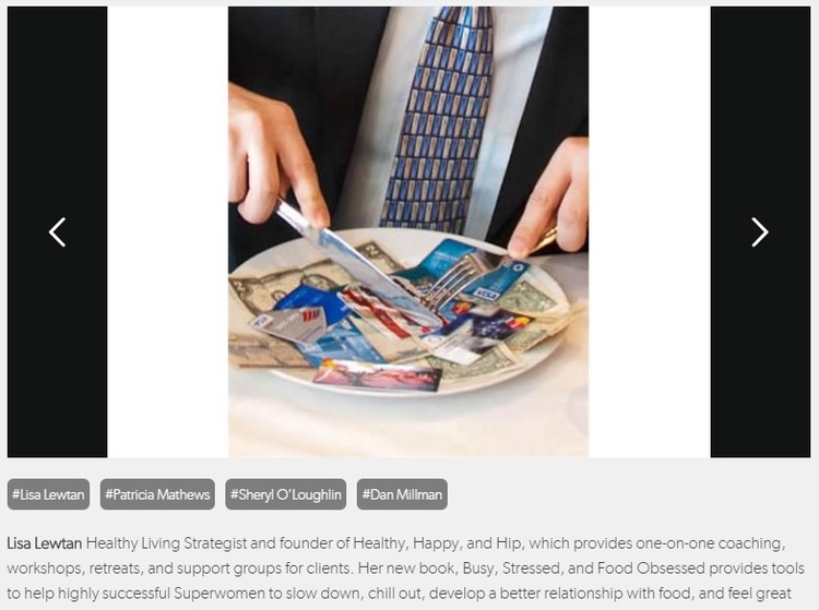 Lisa Lewtan on Money for Lunch 