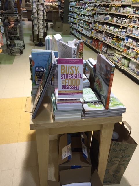 "Busy, Stressed, and Food Obsessed!" on display at Whole Foods